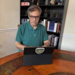 John Kiriakou using PrivacySafe Launchpad Pro tablet