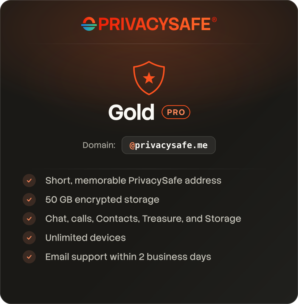 PrivacySafe Gold