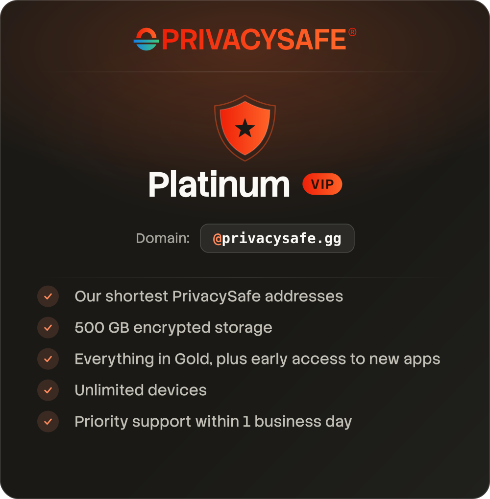 PrivacySafe Platinum