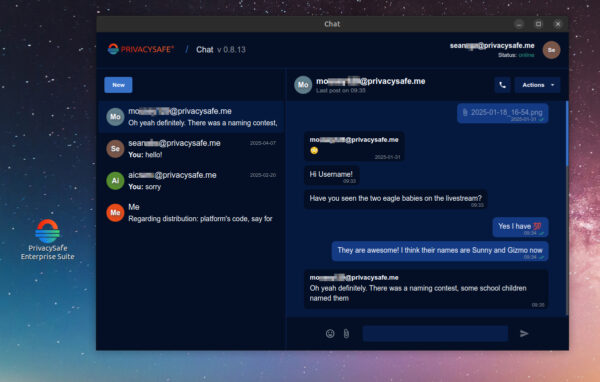 PrivacySafe Chat App