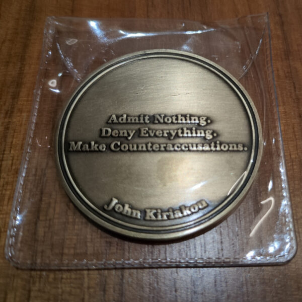 CIA Challenge Coin
